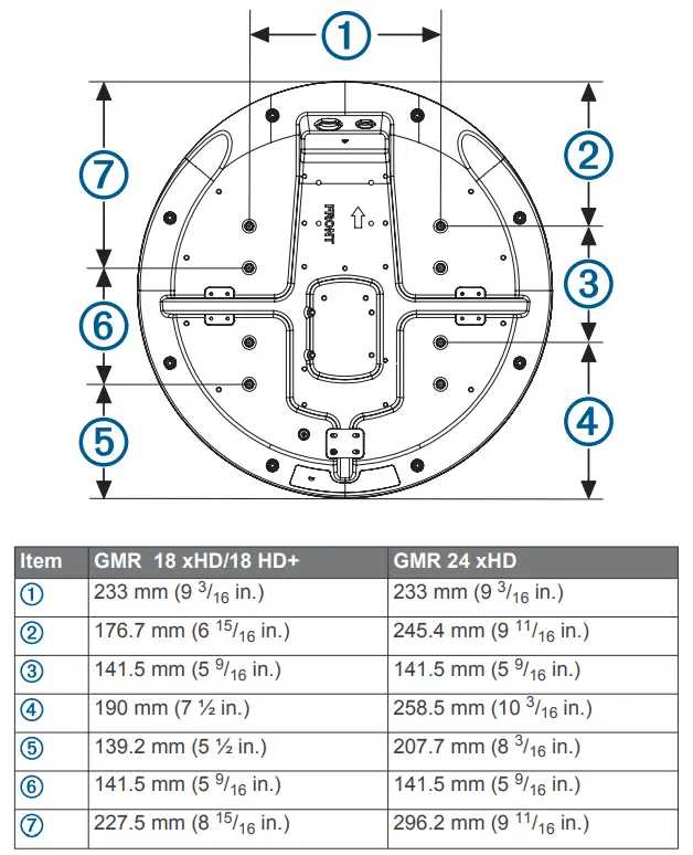 Detailed Dimensions Continued