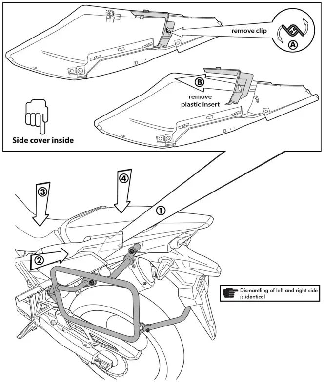 TOURATECH-CRF1100L-Stainless-steel-side-case-holder-for-Honda-Bikes-Fig-5