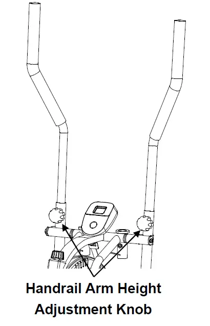 ADEXA ORBITRAC Elliptical Cycle Exercise Bike Air Bike fig 15
