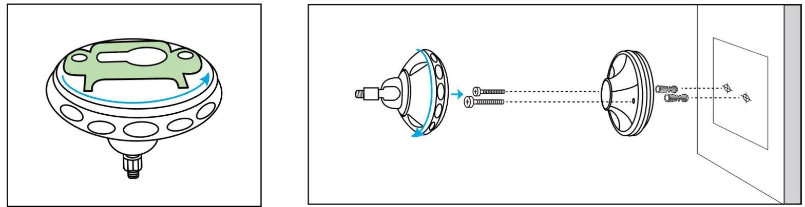 Uniden App Cam Solo Pro Twin Spotlight and Security Camera - Mounting Strap 2