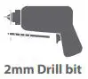 Mercia Garden Overlap Apex Shed Instruction Manual - 2mm Drill bit