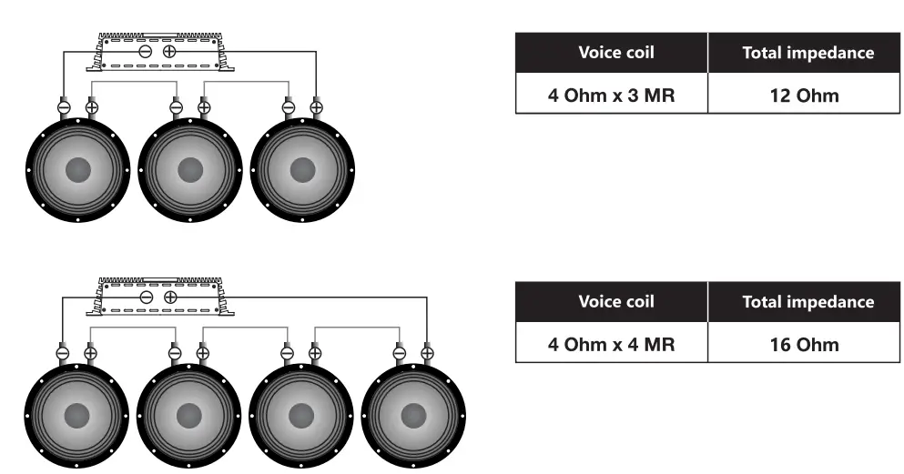 ALPHARD AP-M61SE Mid-Range Speakers 2