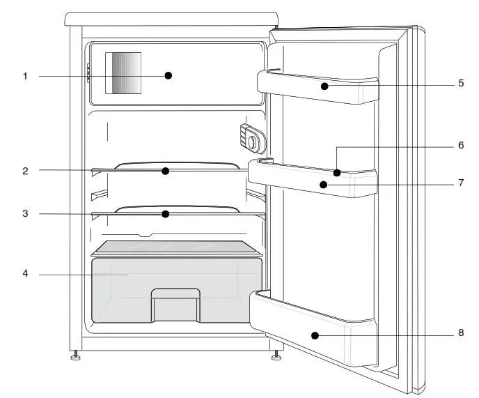 beko Refrigerator - Using Your refrigeration