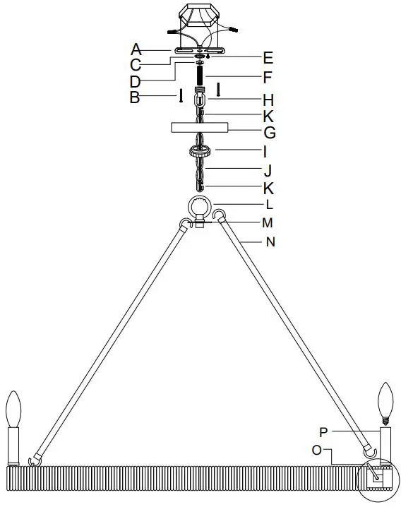 GOLDEN-LIGHTING-1022-9-Burnished-Chestnut-Chandelier-Ceiling-Light-FIG-1