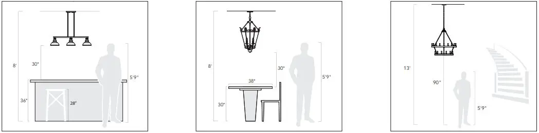 GOLDEN-LIGHTING-1022-9-Burnished-Chestnut-Chandelier-Ceiling-Light-fig-3