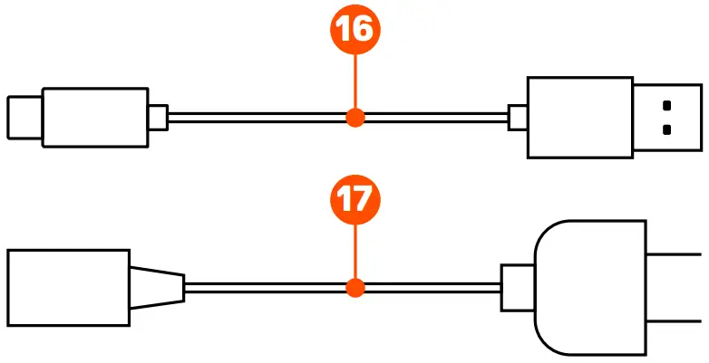 steelseries ARENA 7 Satellite Speakers - CABLES