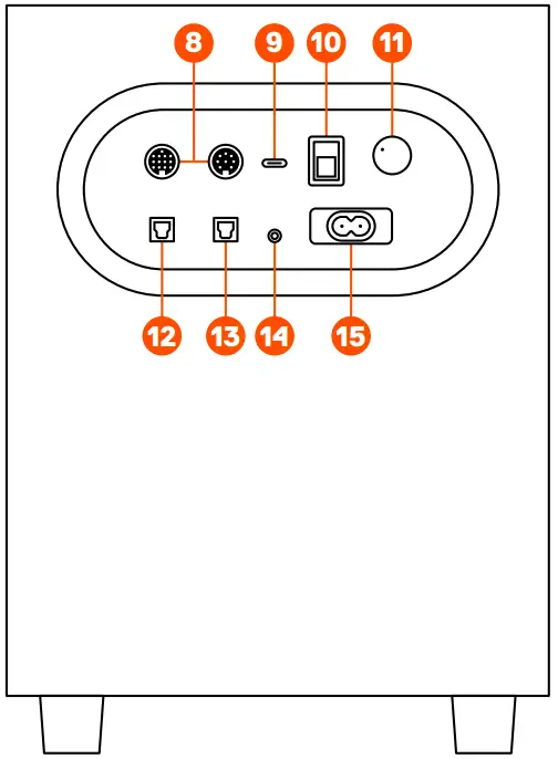 steelseries ARENA 7 Satellite Speakers - SUBWOOFER