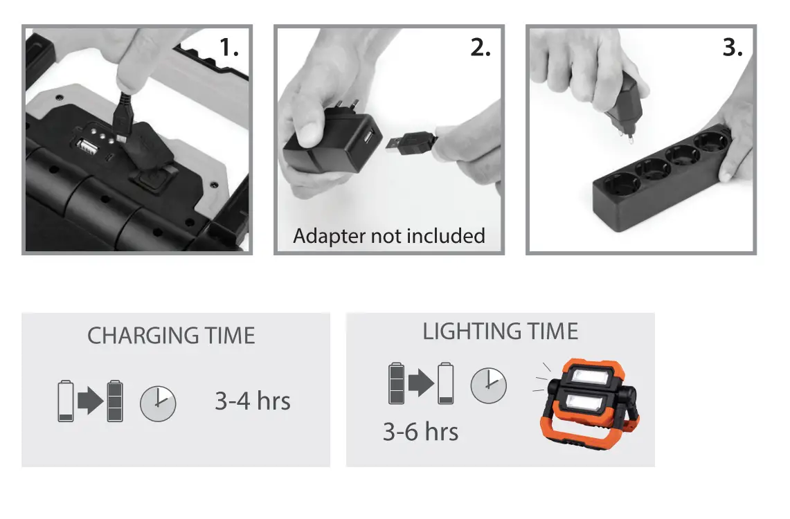 smartwares FCL-76013 LED Rechargeable Butterfly fig (3)