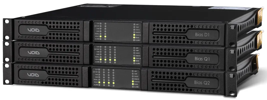 VOID Bias Q2 4 Channel Power Amplifier