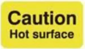 Caution - Hot Surface 2