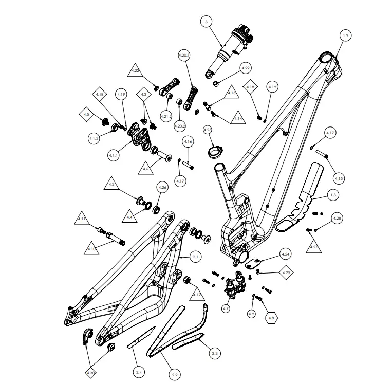 YETI SB130 C1 Kit Turquoise Mountain Bike fig (21)