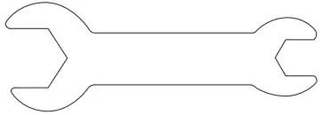 RevoAce Outdoor LP Gas Charcoal Barbecue - M10-M6 Wrench