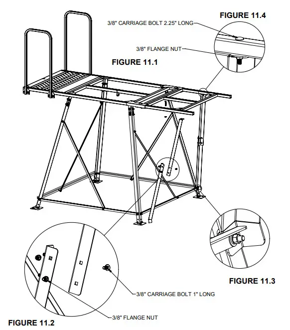 REDNECK RD-STD68BR 6x8 Game Changer Front Support Bracket - figure 2