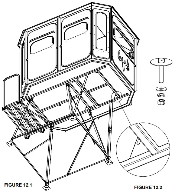 REDNECK RD-STD68BR 6x8 Game Changer Front Support Bracket - figure 3