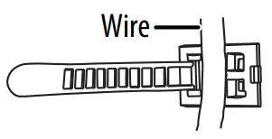 INSIGNIA NS-LED16CT22 16 feet Full Color LED Lightstrip - Cable clips 1
