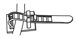 INSIGNIA NS-LED16CT22 16 feet Full Color LED Lightstrip - Cable clips 2