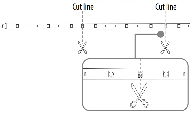 INSIGNIA NS-LED16CT22 16 feet Full Color LED Lightstrip - LIGHTSTRIP