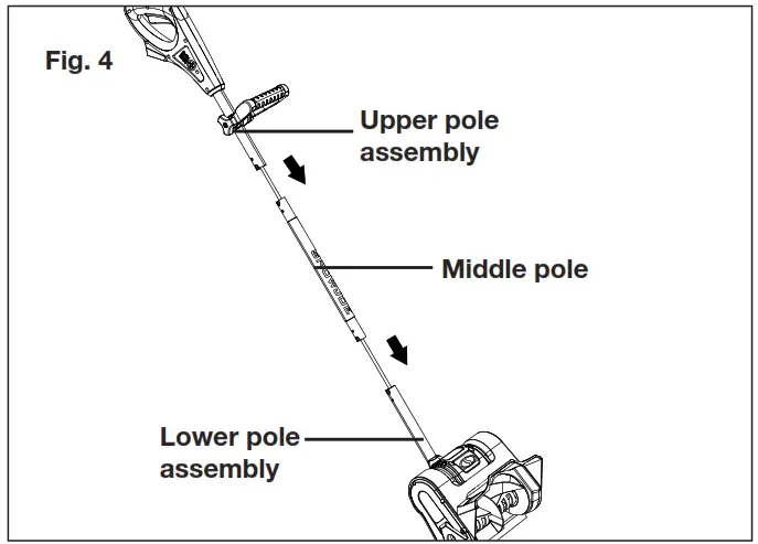 SNOWJOE 24V-SS10-CT Cordless Snow Shovel - Fig. 4