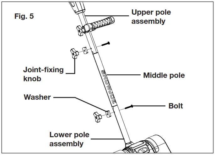 SNOWJOE 24V-SS10-CT Cordless Snow Shovel - Fig. 5