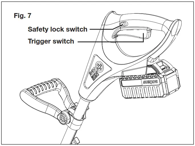 SNOWJOE 24V-SS10-CT Cordless Snow Shovel - Fig. 7