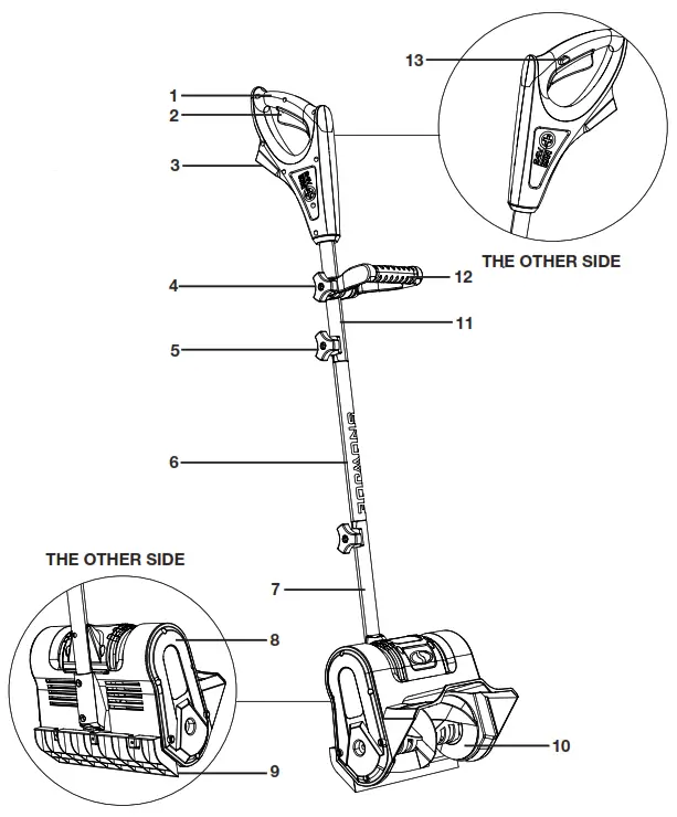 SNOWJOE 24V-SS10-CT Cordless Snow Shovel