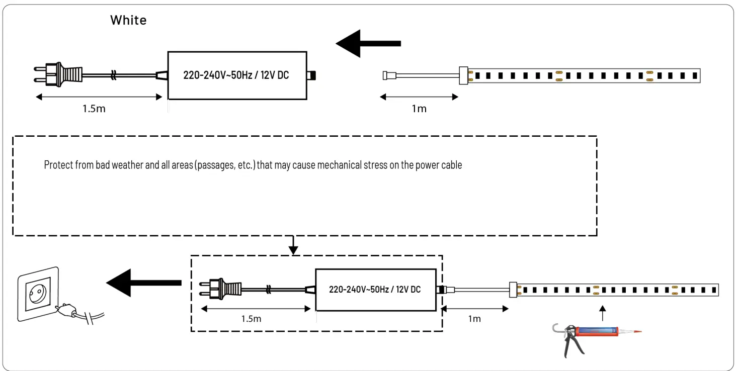 Arlux LIGHTING KRIPS Ruban LED Exterieur fig 4