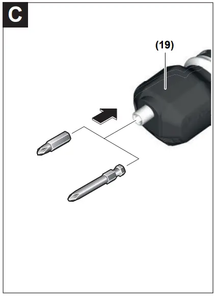 Inserting the application