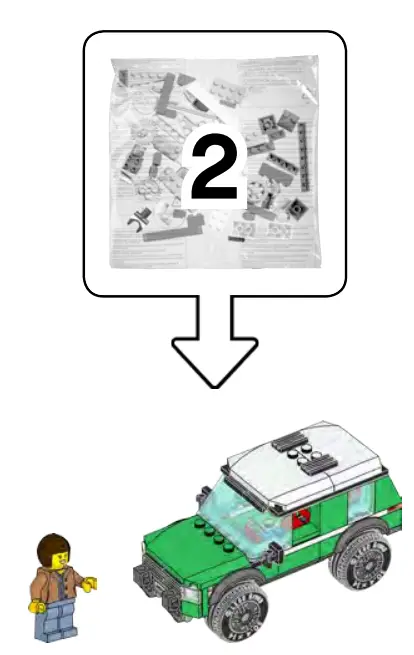 LEGO City 60288 Race Buggy Transporter - Fig 1