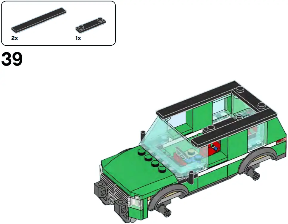 LEGO City 60288 Race Buggy Transporter - Fig 33