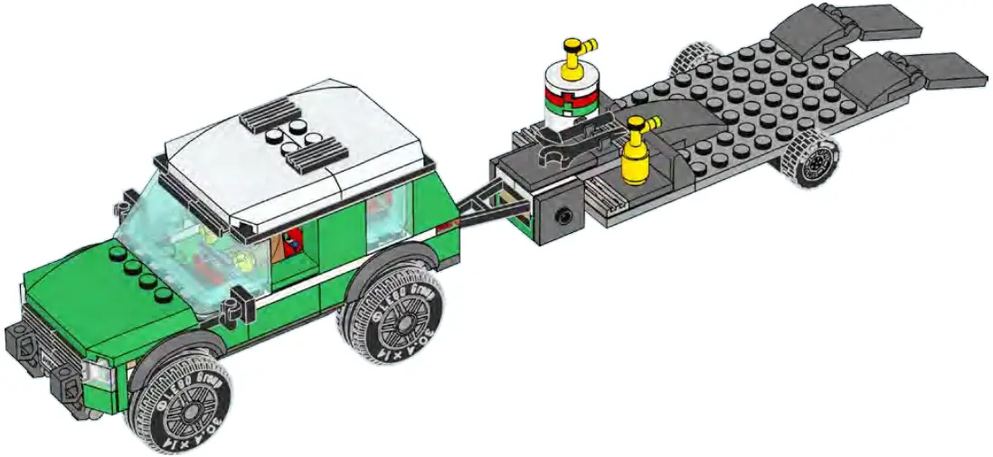 LEGO City 60288 Race Buggy Transporter - Fig 63