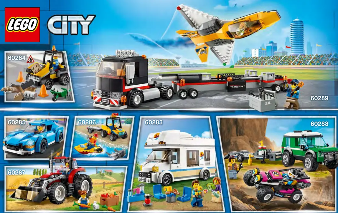 LEGO City 60288 Race Buggy Transporter - Fig 71