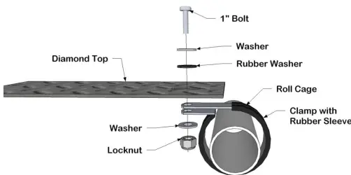 FALCON RIDGE CA-1000-HT01 Can Am Commander Aluminum Hard Top-fig5