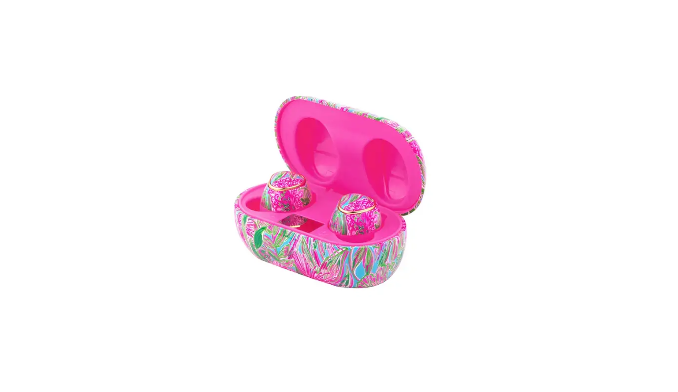 Lilly Pulitzer Webud Wireless Earbud With Lcd Display User Guide