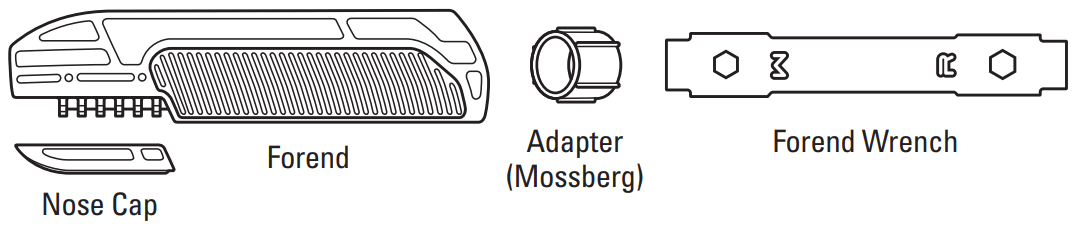 ADAPTIVE TACTICAL EX Performance Stock and Forend Set - FIGURE 1