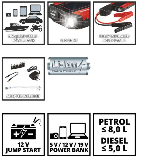 Einhell-CE-JS-18-1-Jump-Start-Power-Bank-FIG-1