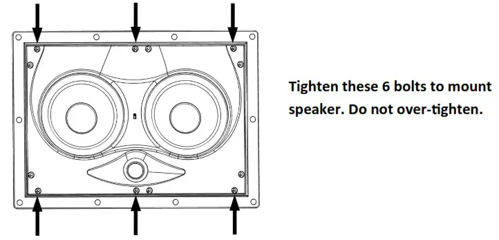 RSL W25E In Wall Speaker - Installation—