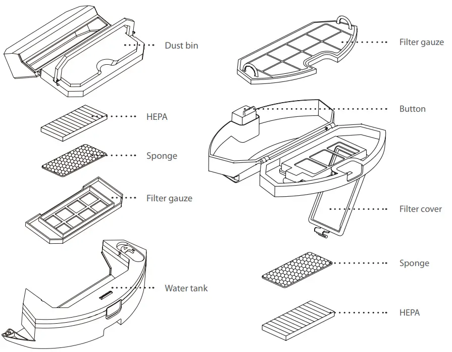 BLAUPUNKT Bluebot Xtreme Robotic Cleaner - Figure 31