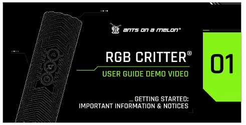 ants on a melon RGB Critter Flashlight-1