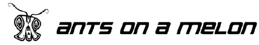 ants on a melon logo