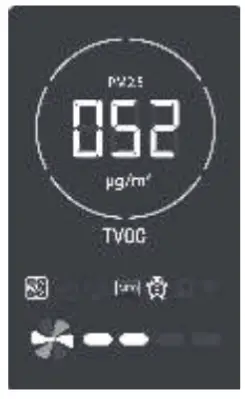 Medic Therapeutics Large Room Air Purifier with Hepa H13 Filter - Display1