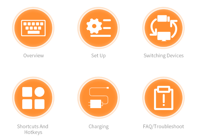 TECLAST K10 Bluetooth Keyboard - FIg