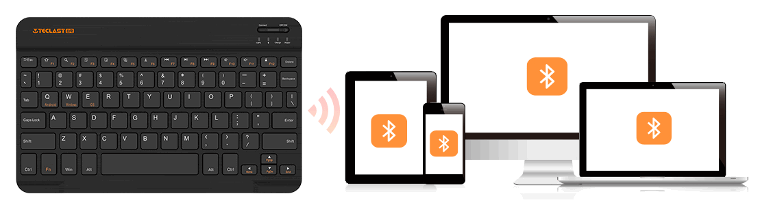 TECLAST K10 Bluetooth Keyboard - FIg1