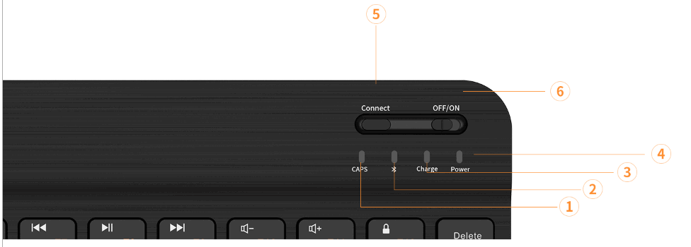 TECLAST K10 Bluetooth Keyboard - FIg2