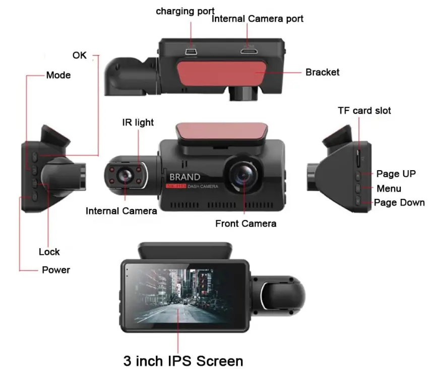 Bileeko-2HC-FHD-Dual-Lens-Car-DVR-Dash-Cam-fig-2