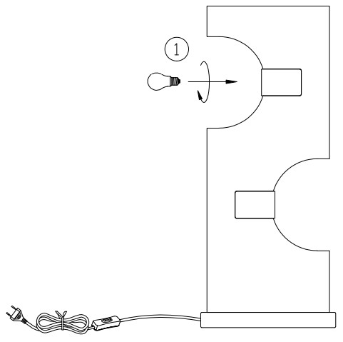 TRIO 514300230 Tailor Table Lamp