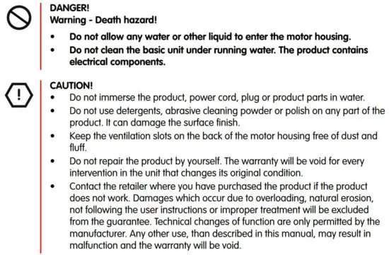 FIG 11 CLEANING AND MAINTENANCE