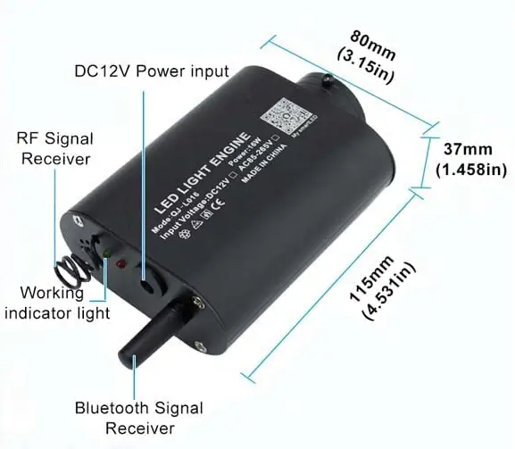 AZIMOM-16WS-Fiber-Optic-Light-Star-Ceiling-Kits-user-guide-fig-1