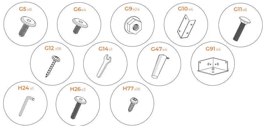 ASHLEY 10506091 Full Platform Bed - fig4