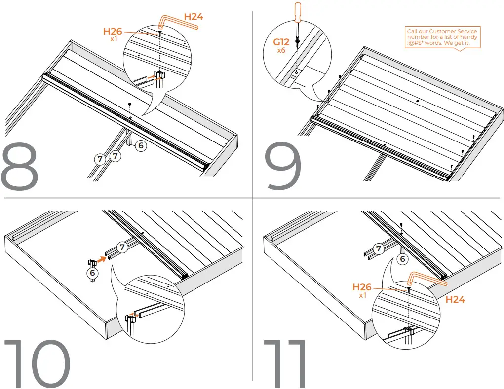ASHLEY 10506091 Full Platform Bed - fig9