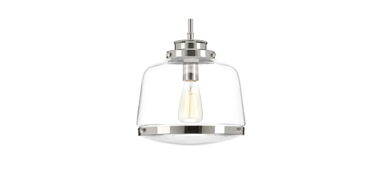 Progress Lighting P500061-104 Judson Collection One-light Polished Nickel Clear Glass Owner's Manual Progress Lighting P500061-104 Judson Collection One-light Polished Nickel Clear Glass Owner's Manual